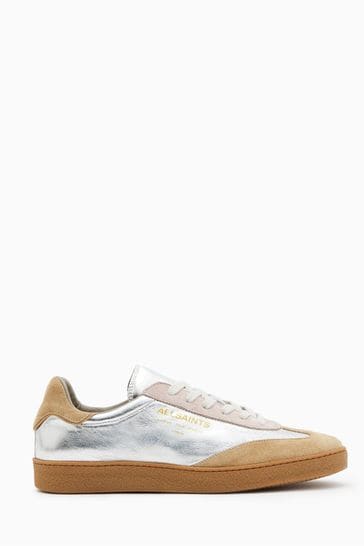 AllSaints Silver Thelma Sneakers