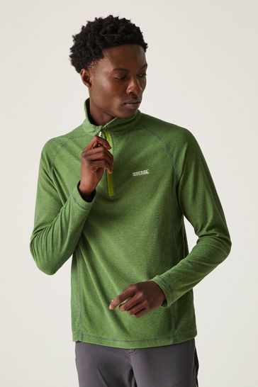 Regatta Green Montes Half Zip Fleece