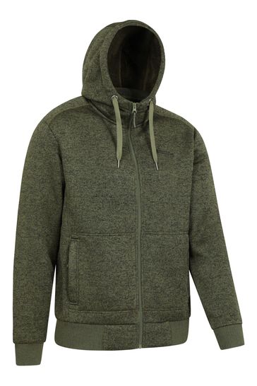 Buy Mountain Warehouse Green Mens Nevis Fleece Lined Hoodie from Next Bahrain