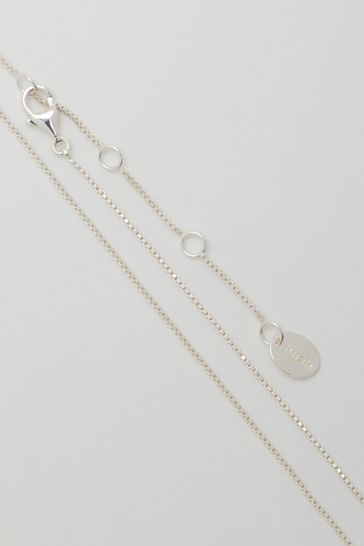 Buy Hush Silver Tone Star Pendant Necklace from Next Luxembourg