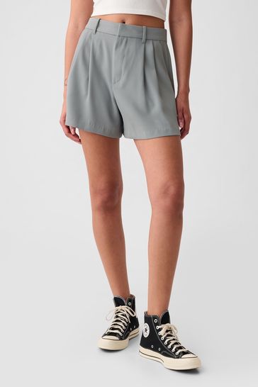 Buy Gap Grey 365 High Waisted Shorts from Next Cyprus