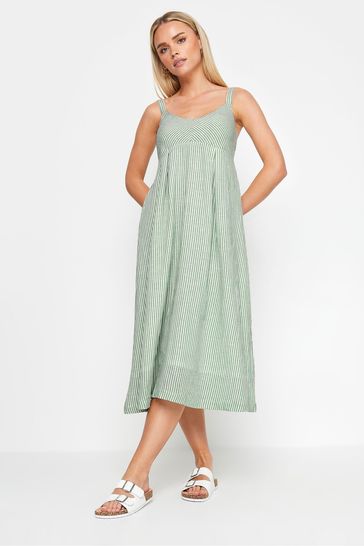 Buy PixieGirl Petite 100 Cotton Stripe Midi Dress from the Laura Ashley online shop