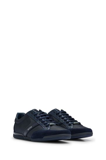 Boss leather trainers 2025