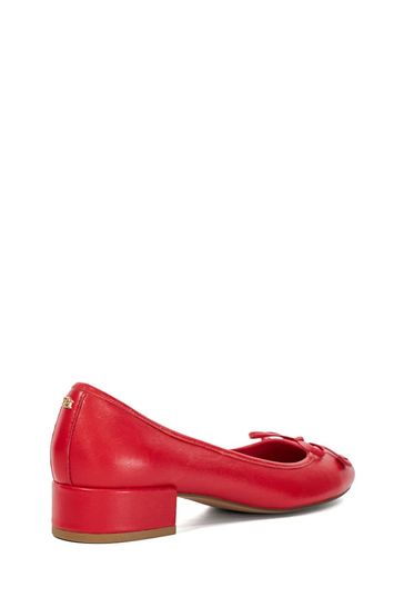 Block heel ballerina pumps online