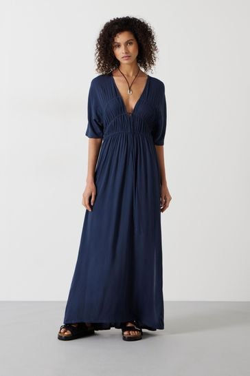 Hush Blue Grace Beach Maxi Dress