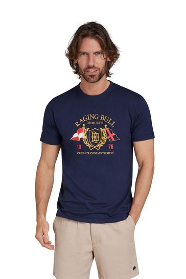 Raging Bull Blue Flags T-Shirt