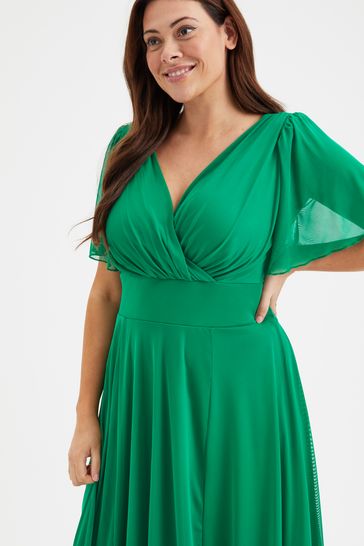 Jo green dress top