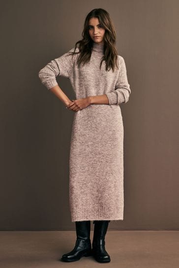 Maxi knitted jumper dress shop