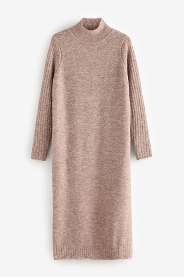 Knitted maxi jumper dress sales