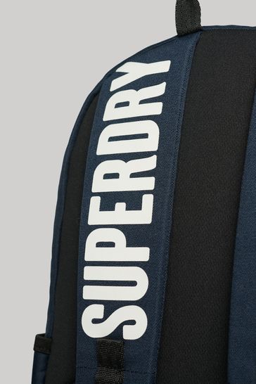 Buy Superdry Blue Patched Montana Backpack from Next Bahrain