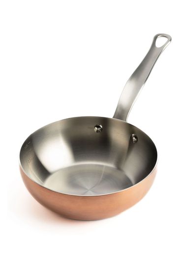 Mauviel 1830 Copper Tri-Ply Uncoated Chefs Pan 18CM