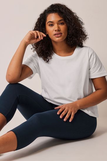 Buy Evans Cropped Leggings from Next Saudi Arabia