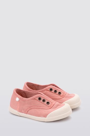 Igor Pink Lona Canvas Plimsolls Shoes