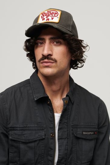 Buy Superdry 100 Cotton Graphic Trucker Cap from the Laura Ashley online shop