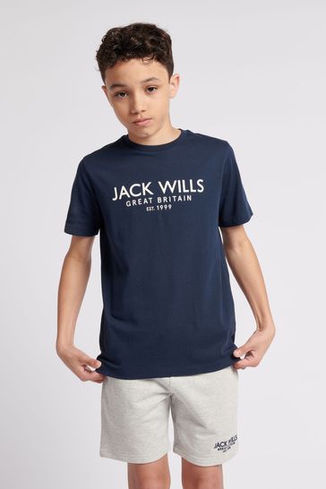 Jack Wills Boys Regular Fit Carnaby T-Shirt