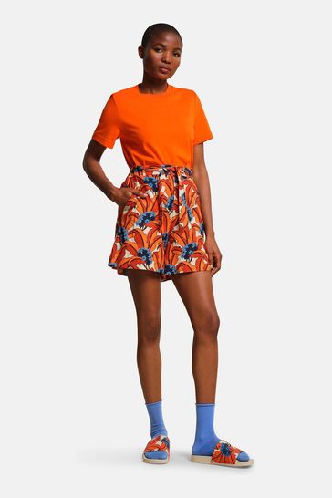 Regatta Womens Orange Orla Kiely Summer Shorts