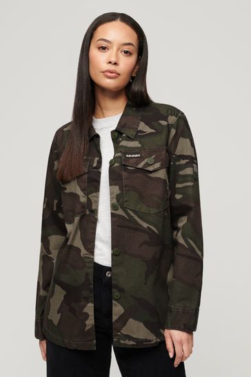 SUPERDRY Green SUPERDRY Military Overshirt