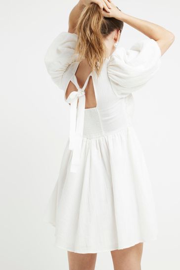 River island embroidered dress cheap