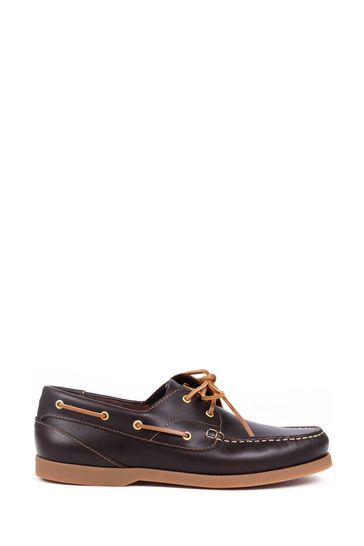 Zapatos náuticos de cuero marrón Parsons de Jones Bootmaker