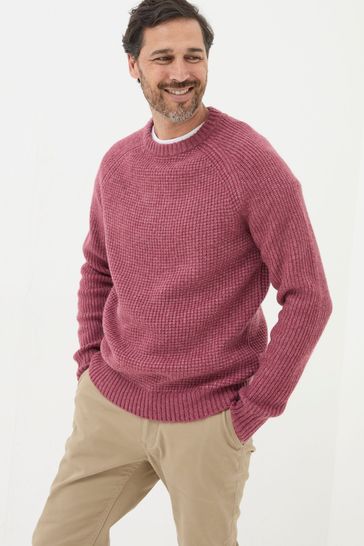 Bottle green crew neck jumper top