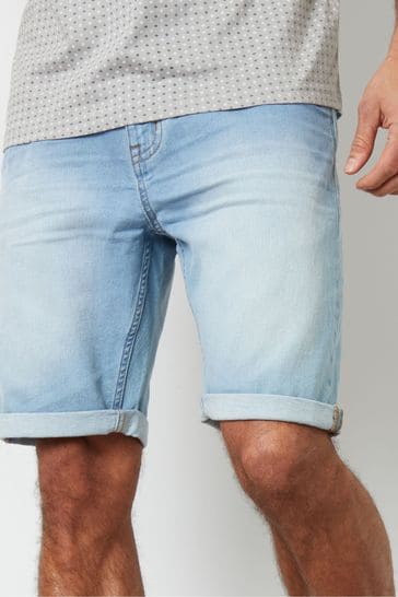 Buy Threadbare Turn Up Denim Shorts from Next Bahrain
