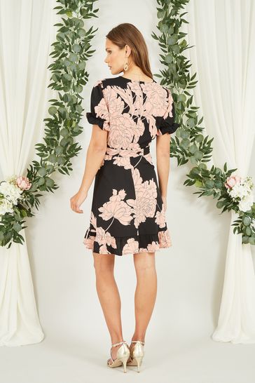 Blossom wrap dress deals