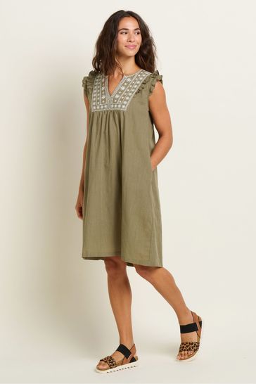 Buy Brakeburn Green Kiera Dress from Next Hungary