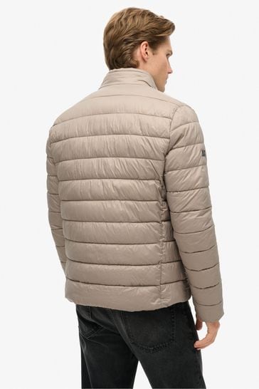Buy Superdry Nude Lightweight Padded Jacket from Next Kuwait