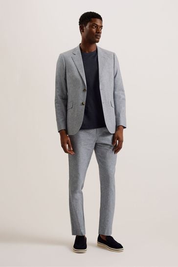 Ted Baker Slim Frankt Pinstripe Tailored Trousers