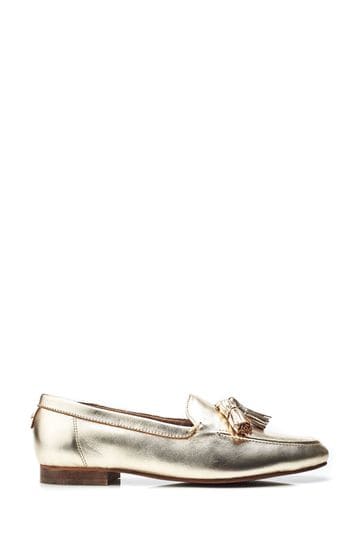 Moda in Pelle Ellmia Clean Loafer With Tassle