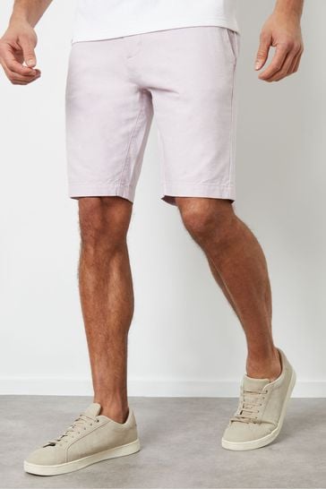Threadbare Pink Cotton Chino Shorts