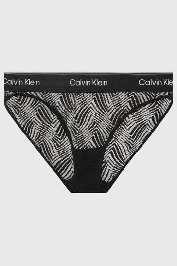 Calvin klein black knickers clearance