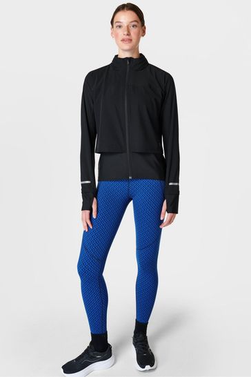 Sweaty Betty Fast Track Thermal Running Jacket - Black - Size S