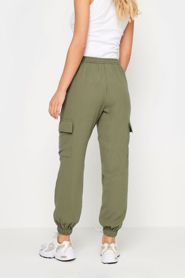 Buy PixieGirl Petite Khaki Green Utility Cargo Trousers from Next Netherlands