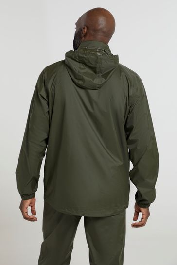 Buy Mountain Warehouse Dark Green Mens Pakka Waterproof Jacket from Next Netherlands