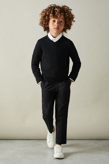 Reiss black jumper top