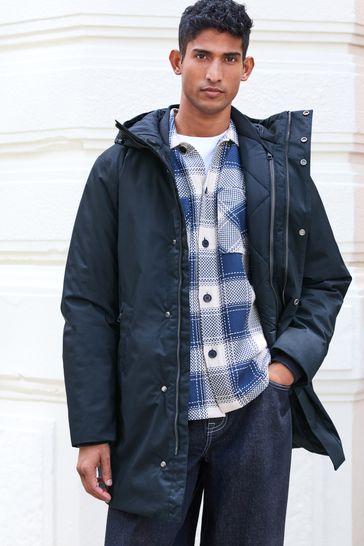 Buy Shower Resistant Padded 3 in 1 Hooded Coat from the Laura Ashley online shop