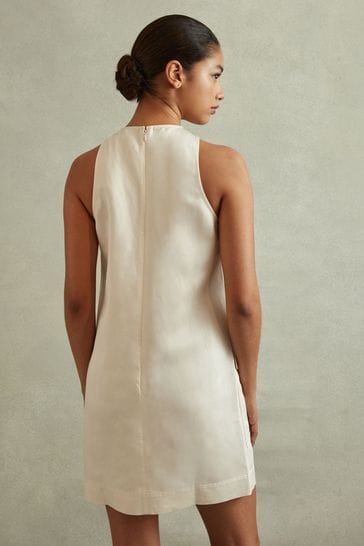 Reiss beige dress cheap