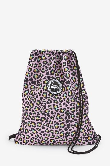 Buy Hype. Disco Leopard Drawstring Bag from Next Saudi Arabia