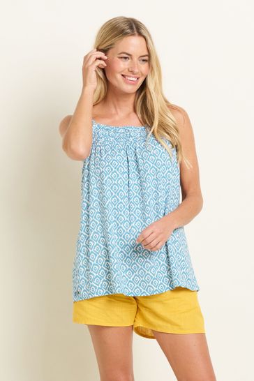 Buy Brakeburn Blue Yasmin Camisole from Next Bahrain