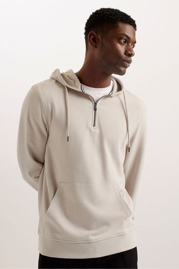 Ted Baker Caproe Quarter Zip Hoodie