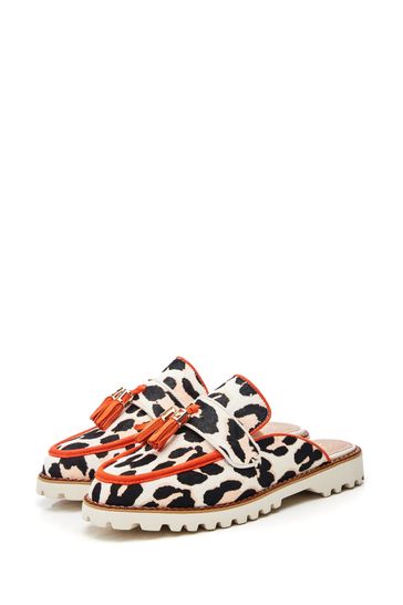 Buy Moda in Pelle Animal Print Etana Cleated Plan Shoes from Next