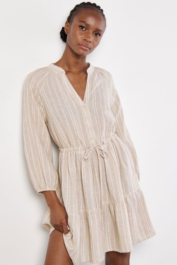 Apricot tunic dress cheap