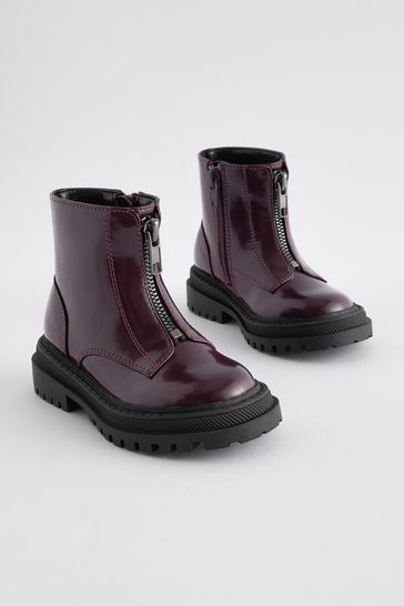 Next burgundy boots deals