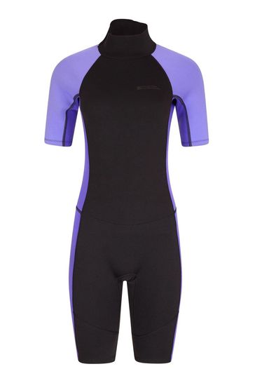 Mountain Warehouse Purple Womens Shorty Neoprene Wetsuit