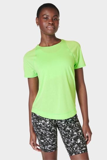 Sweaty Betty Zest Green Breathe Easy T-Shirt