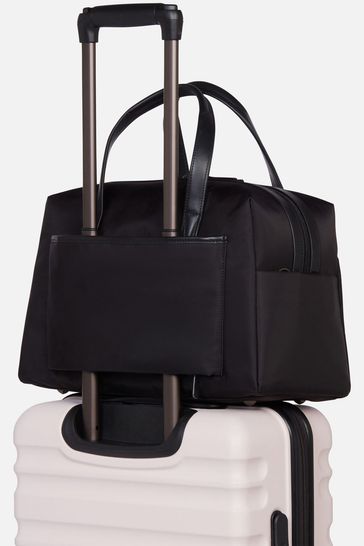 Black hot sale overnight bag