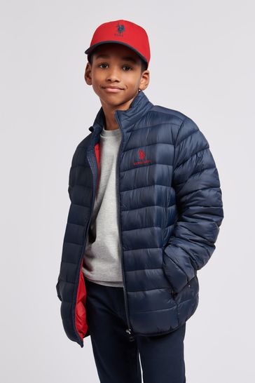 Buy U.S. Polo Assn. Lightweight Boys Bound Quilted Jacket from Next Bahrain