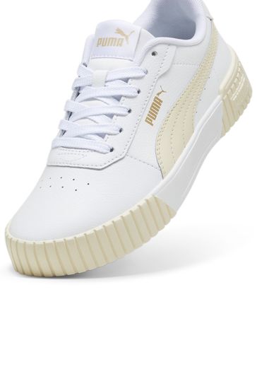 Cream puma sneakers shop