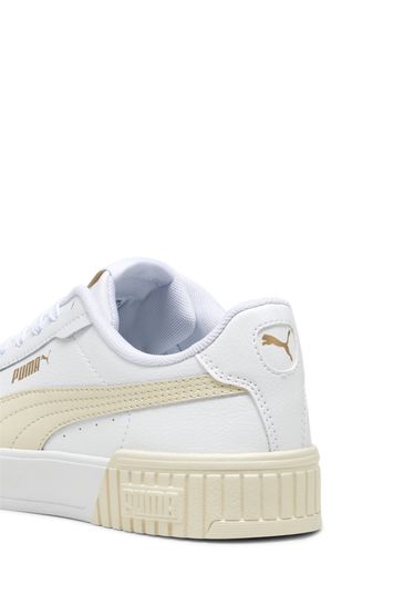 Buy Puma White Cream Womens Carina 2.0 Trainers from Next Bahrain